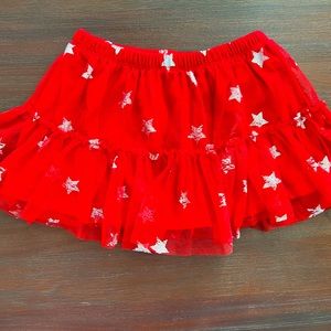 tulle skirt with stars